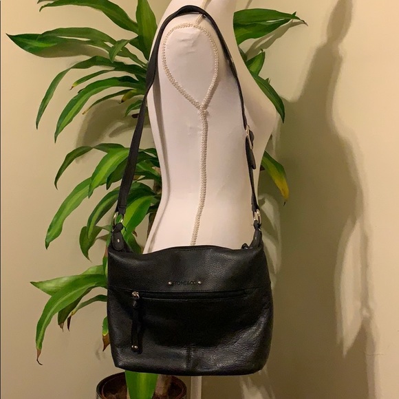 Leather shoulder bag - Picture 3 of 7